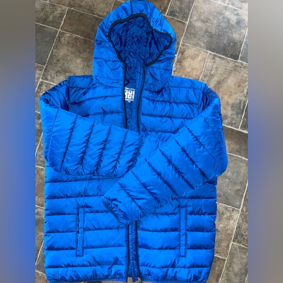 Brand new winter jacket xxl men size blue soft and warm - Picture 4 of 7